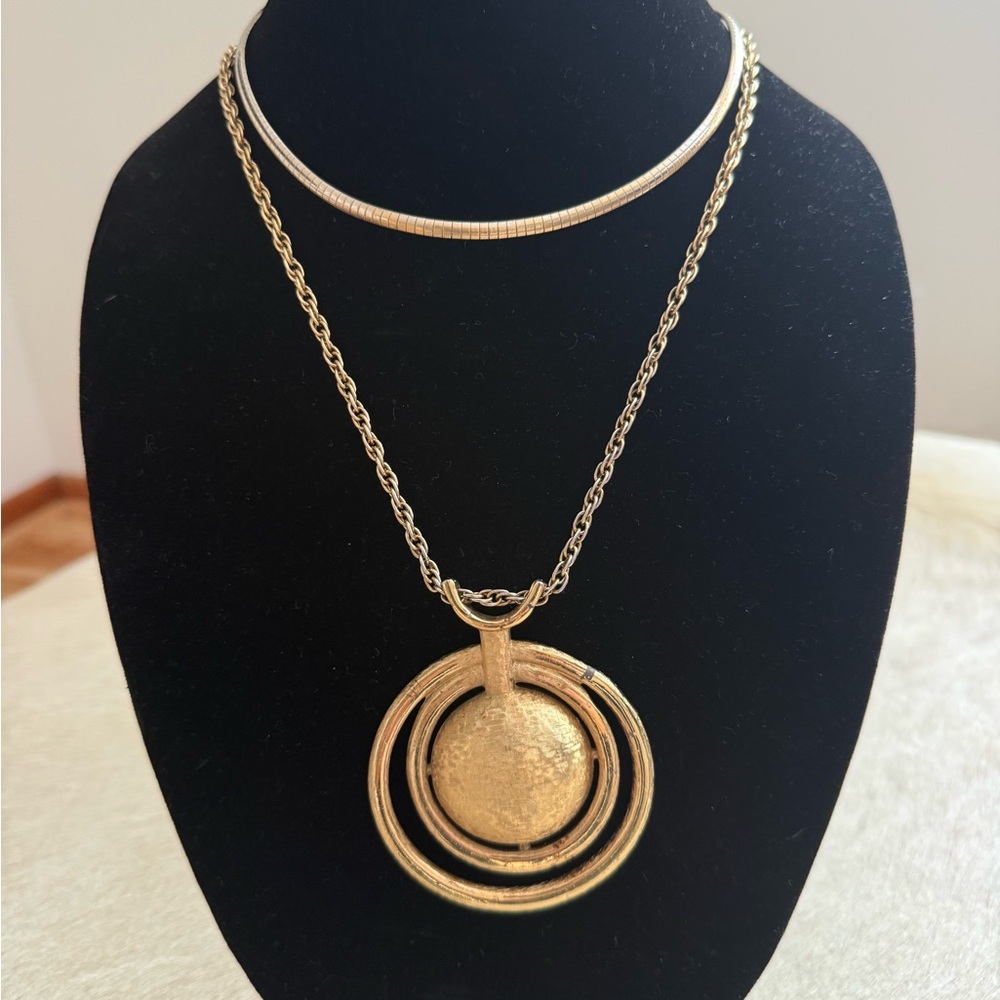 Perfect Gold Pendant Necklace for a unique, cool stack - Picture 6 of 8